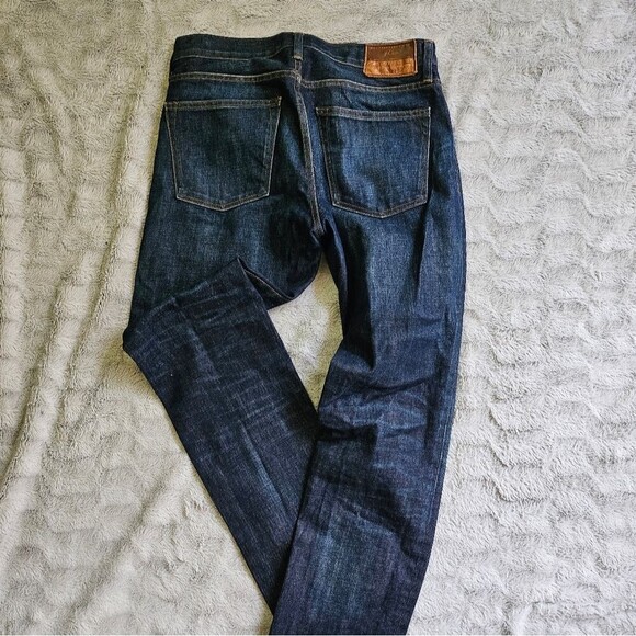 J. Crew Dark Wash Jeans Men 30/30 Style 770 - Picture 4 of 5